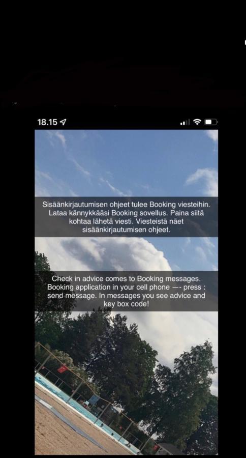Apartmán Yksioe 1 Km Jokirannasta Foeriltae/ 2 Km Torilta Turku Exteriér fotografie